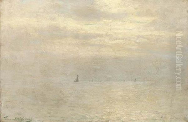 Boats In Early Morning Light - view 1
