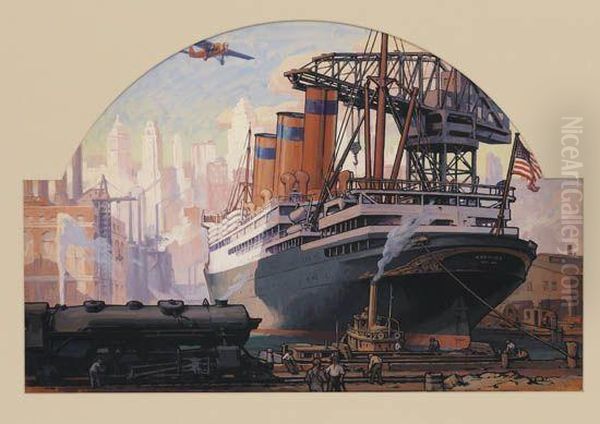 New York Ship Yard - view 1