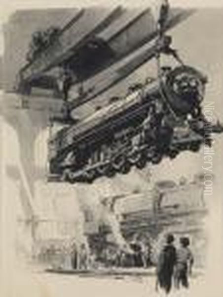 Railroad Yard - view 1