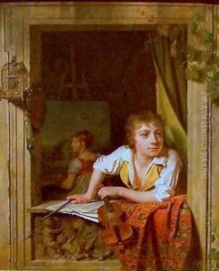 Painting and Music Portrait of the Artists Son