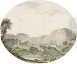 The Temple At Tiruttani, Tamil Nadu by Sir Alexander Allan