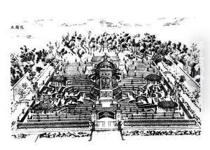 Gardens of Yuan Ming Yuan, Peking, 1783-86 by Giuseppe Castiglione