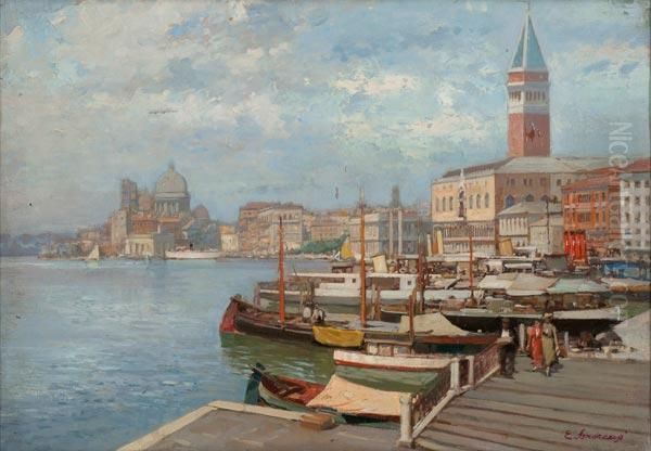 Veduta Di Venezia Dalla Riva Degli Schiavoni - view 1