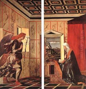 Angel Announcing and Virgin Announciated c. 1500