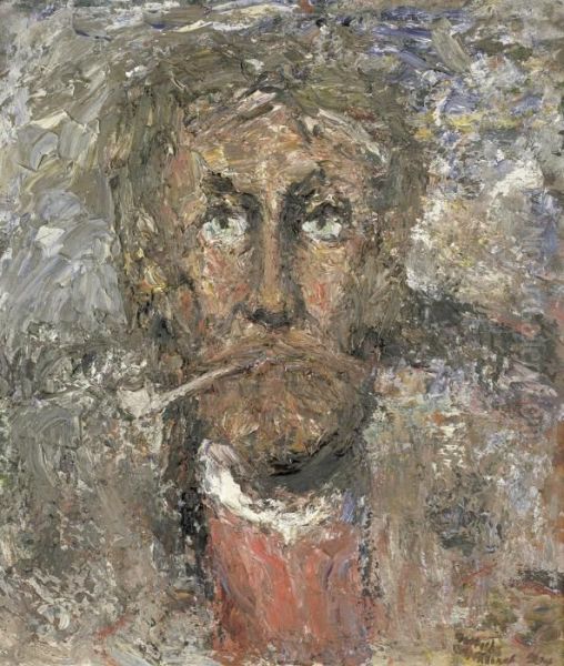 Selbstportrait Mit Pfeife - view 1