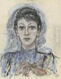Frauenportrait by Bartold Asendorpf