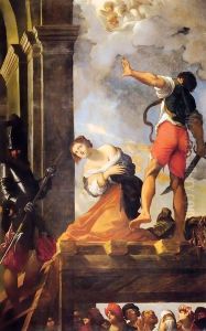 Martyrdom of St. Margaret (Martirio di santa Margherita) by Lodovico Carracci