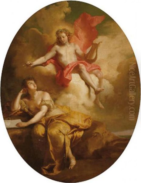 Apollon Et Une Muse - view 1