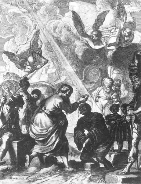 St Philip Baptizing the Eunuch of Candace 1638 - view 1