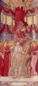The Temple of Love by Sir Edward Coley Burne-Jones