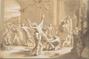 Crocifissione Di S. Andrea by Antonio Baratti