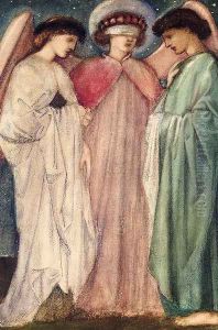 The First Marriage by Sir Edward Coley Burne-Jones