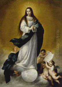 Immaculate Conception 1670 by Bartolome Esteban Murillo