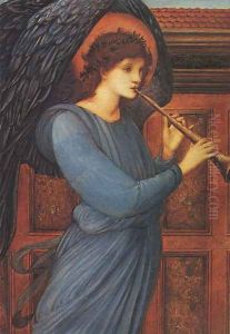 The Angel 1881 by Sir Edward Coley Burne-Jones