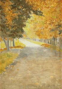Sous-bois A Dampierre by Belmiro Barbosa De Almeida