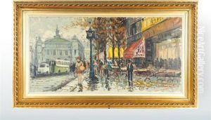 Plaza De La Opera Garnier by Giovanni Beltrami