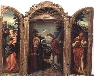 Madonna and Child; Annunciation; St. John the Baptist