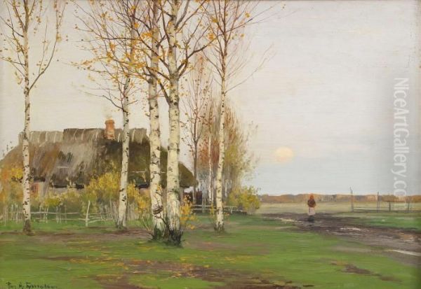 Landscape With Cottage - view 1