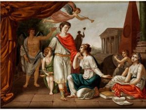 Allegorie Der Gerechten Staatsfuhrung by Jean Bernard