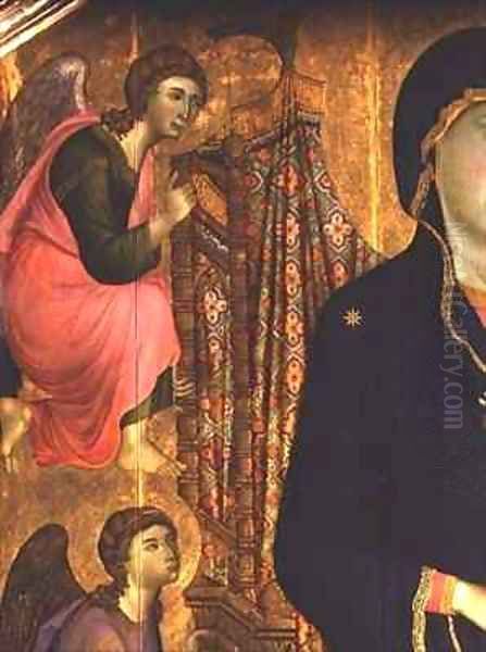 Madonna and Child Rucellai Madonna detail of an angel - view 1