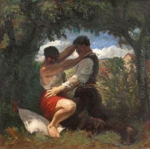 Lovers by Josef Thomas