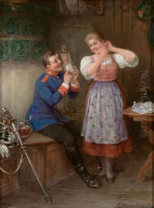 Das Geschenk by Ludwig Blume-Siebert