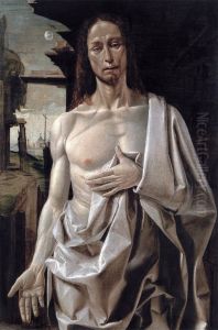 The Risen Christ c. 1490 by Bramantino (Bartolomeo Suardi)