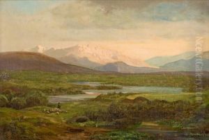 Landscape With Mountain Lake