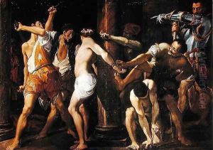 The Flagellation of Christ, 1586-87 by Lodovico Carracci