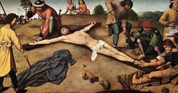 Christ Nailed to the Cross c. 1480 - view 1