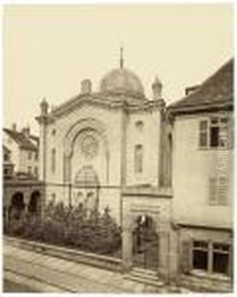 Synagogue, Stuttgart Hospitalstrase - view 1