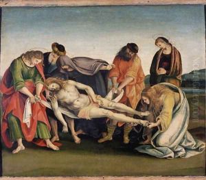 Christ being carried to his tomb, c.1507 by Luca Signorelli