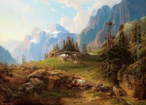 Paesaggio Presso Grindelwald