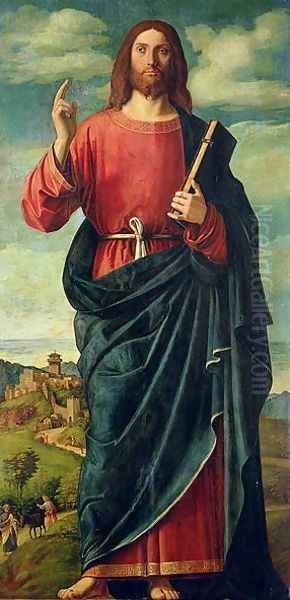 Christ Blessing, c.1500 - view 1