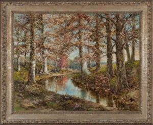 "oaks, Beeches, Yellow Birch In November" by William Savery Bucklin