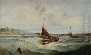Pecheurs Dans La Tempete