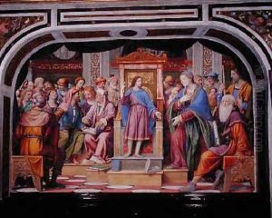 The Dispute in the Temple or Christ Among the Doctors 1525