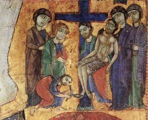 Crucifix with the Stories of the Passion (detail) (around 1200)