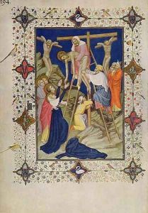 Hours of the Cross Vespers the Descent from the Cross by Jacquemart De Hesdin