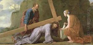 Christ Carrying the Cross by Eustache Le Sueur