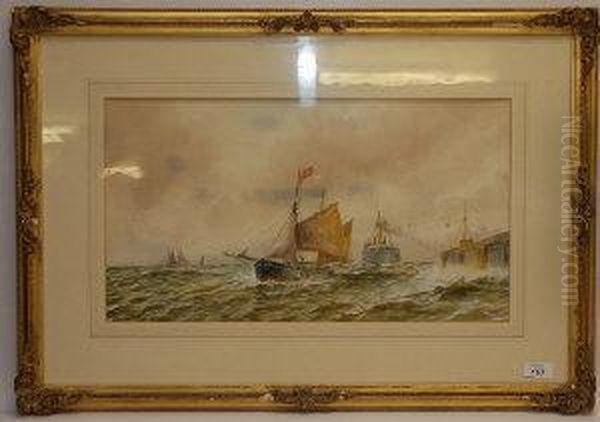 Shipping Off Pier - view 1
