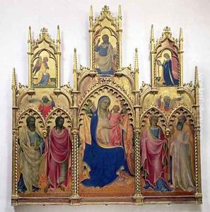 Madonna and Child with Saints by Fra Angelico (Guido di Pietro)