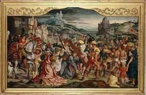 Christ Carrying the Cross by Bartholomaeus, the Elder Bruyn