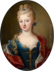 Portrait De Dame En Buste by Joseph II Cellony