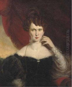 Portrait Of A Lady by Henry Daniel Chadwick