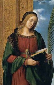 A Female Martyr c. 1510