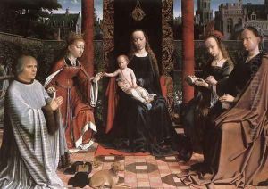 The Mystic Marriage of St Catherine 1505-10
