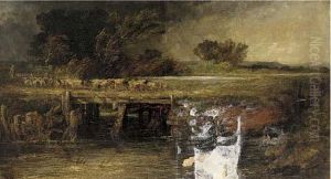 An Approaching Storm by George, of Chichester Smith