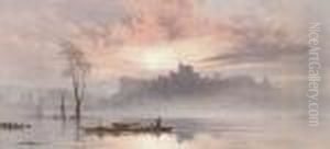 Sunrise At Windsor During The Floods