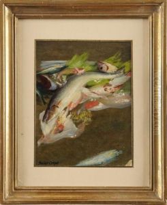 Nature Morte Aux Poissons by Charles Etienne Corpet